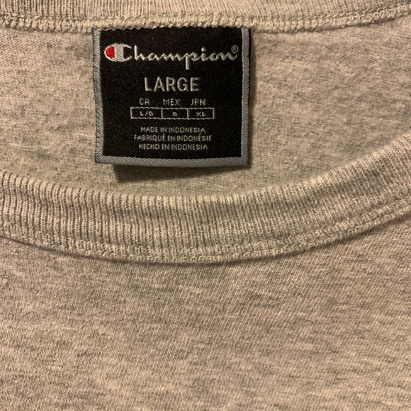 Champion crop top. Large but fits like medium - Picture 4 of 4